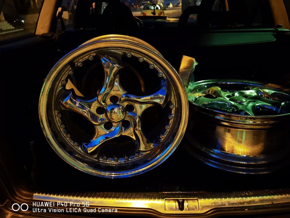 roți jante 17" 5×100 cromate