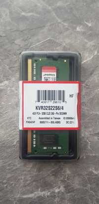 Kingston 4GB 3200MHz DDR4 CL22 Non-ECC DIMM (KVR32S22S64)