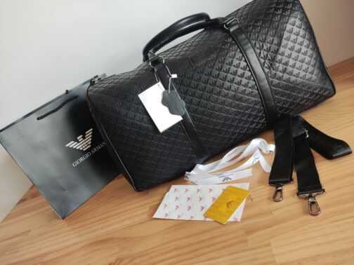 In stoc voiaj, geanta sport Piele  Emporio Armani 1109.19