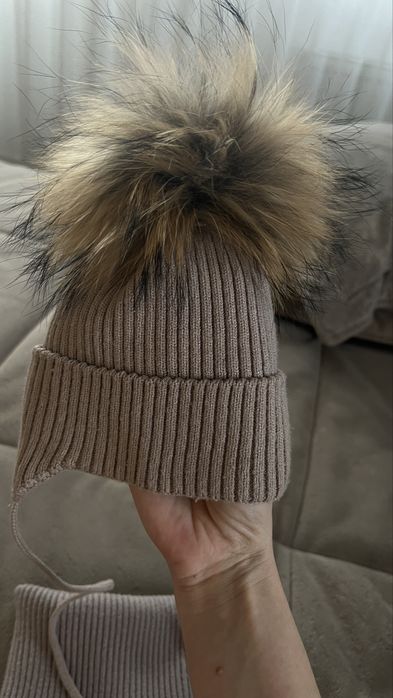 Шапка демисезонная для новорожденного. Шикарное качество.