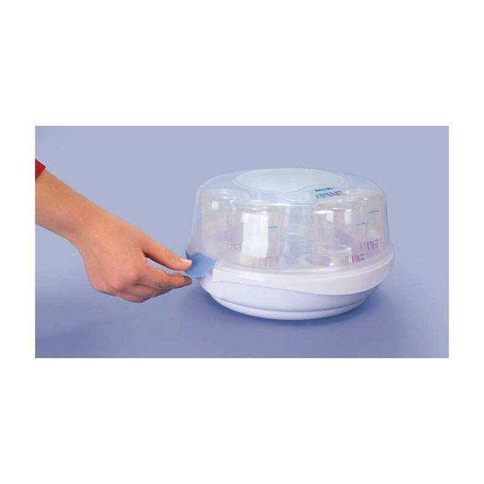 Sterilizator 4 biberoane Philips Avent microunde NOU in cutie