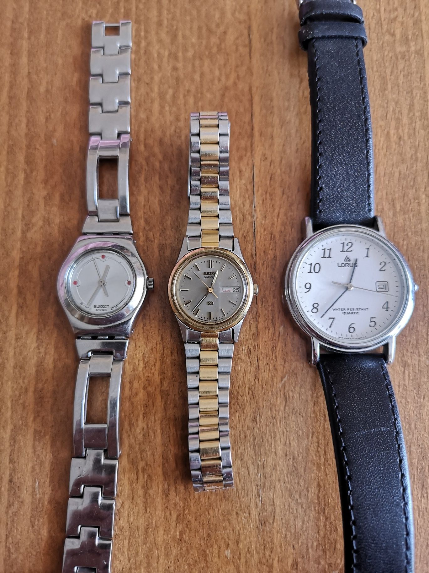 Лот Seiko +Swatch +Lorus
