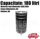Butoi Bidon Damigeana Canistra INOX Vin Lapte 180 l LIVRAT GRATUIT