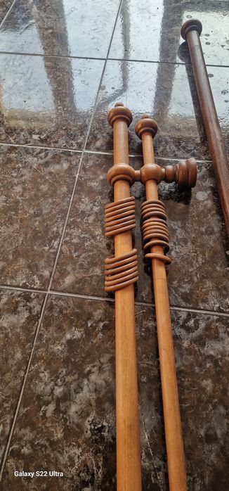 Дървен корниз орех