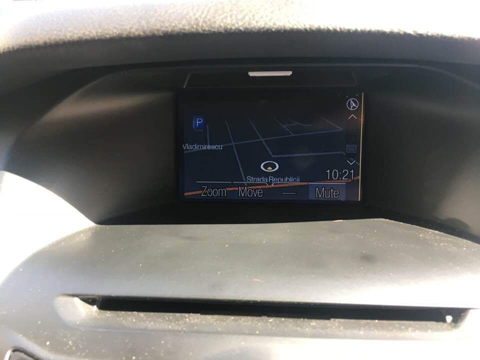 Card navigatie Ford MFD Focus C-Max Kuga Fiesta Harta România 2022