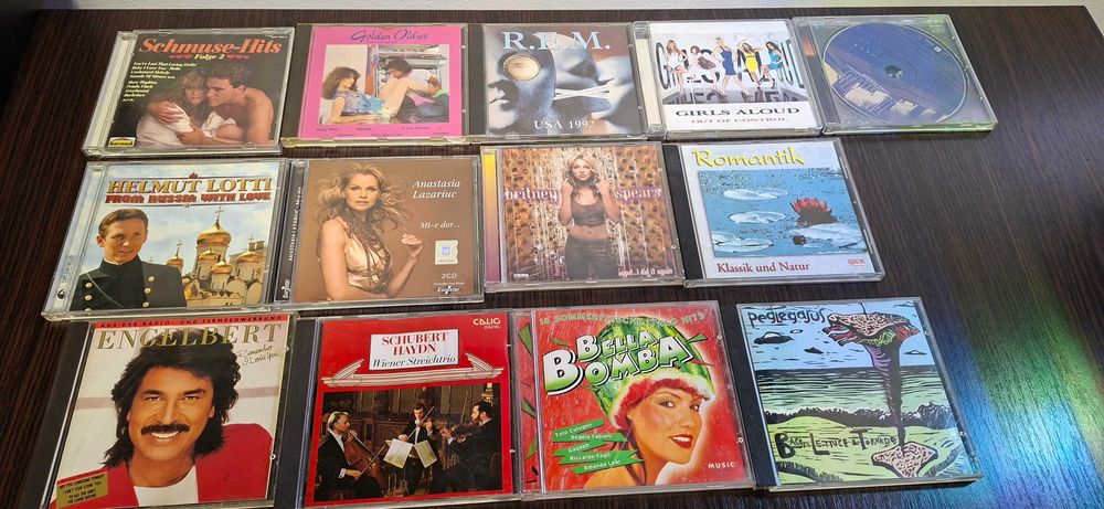 Pack cd audio originale 18 buc