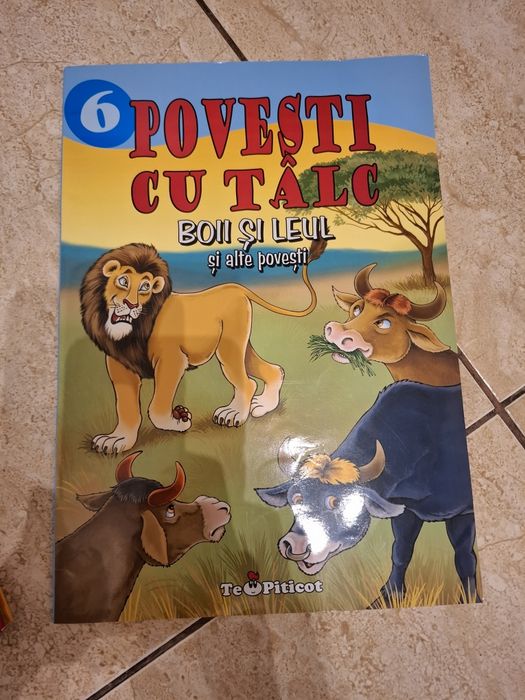 Vand 2 x carti copii Povesti ilustrate + bonus Povesti cu talc