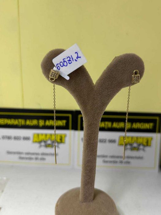 cercei aur 1.19gr 14k (m3) staramanet