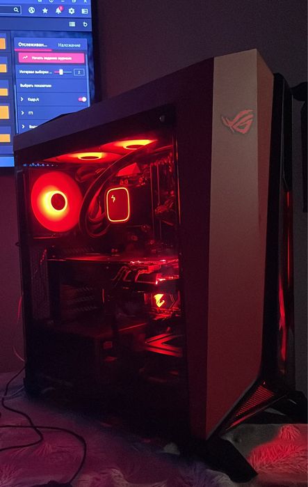 Корпус Corsair Carbide Series Spec Omega TG, Black-Red