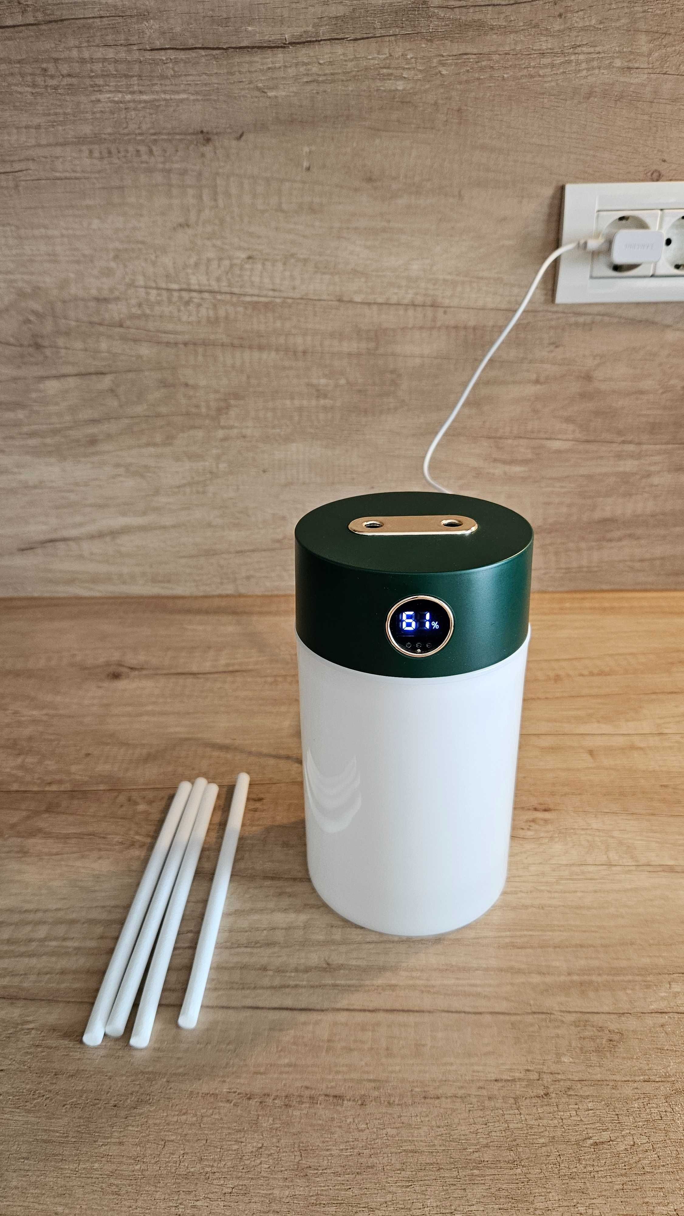 Umidificator de camera, 1.2L, difuzor aromaterapie, duza dubla
