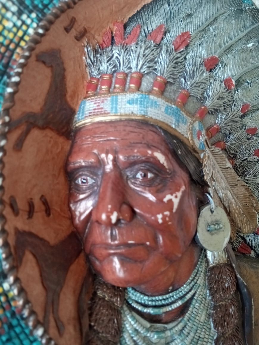 Vintage Chief Joseph și Tecumseh ediție limitată , originale 1996