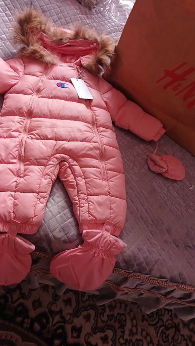 Комбинезон детский зима рост 72