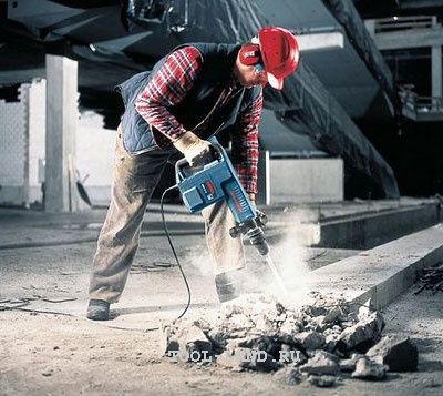 Перфоратор отбойник бетон бузиш, тешиш хизмати