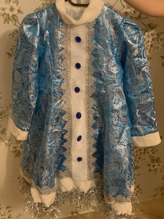 Платье снегурочки для подростка