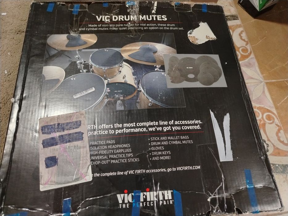 kit de surdine pentru tobe, modelul "Complete Fusion Kit 20"