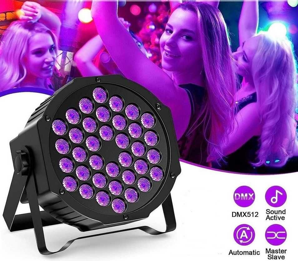 Lumini DJ Lumini Party Lumini Club Orga de culori 36 Led Senzor sunet