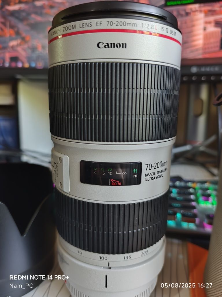 Obektiv Canon EF 70-200 F2.8 3-pokoleniya