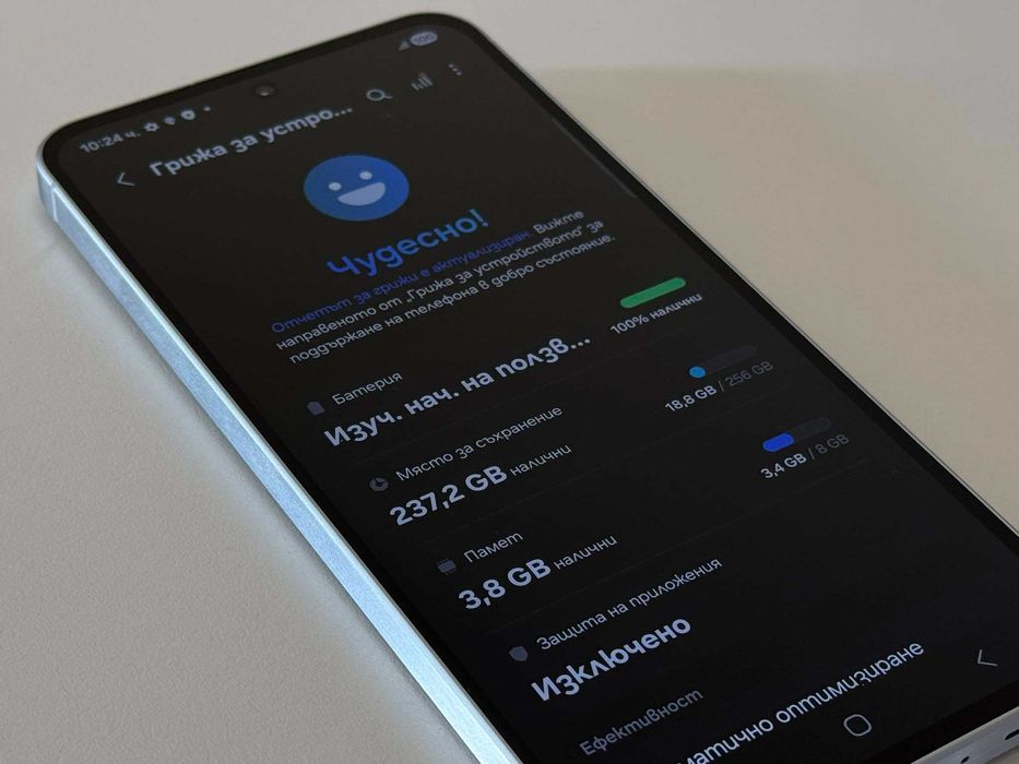 Бартер! НОВ! Samsung Galaxy A56 256GB Lightgray (Бял)