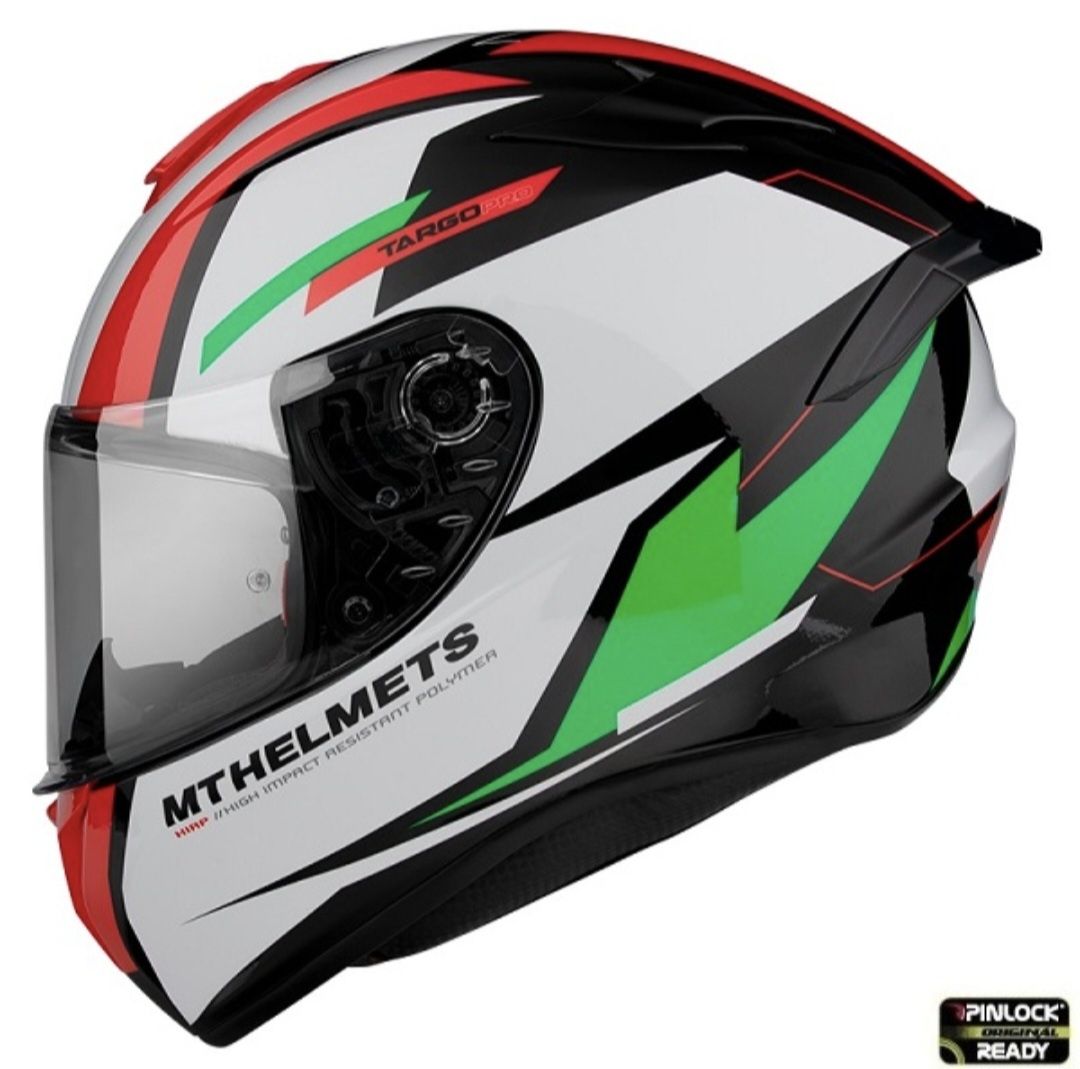 Casca moto integrala MT Targo Pro Sound Verde mărimea S, M, L, XL, 2XL