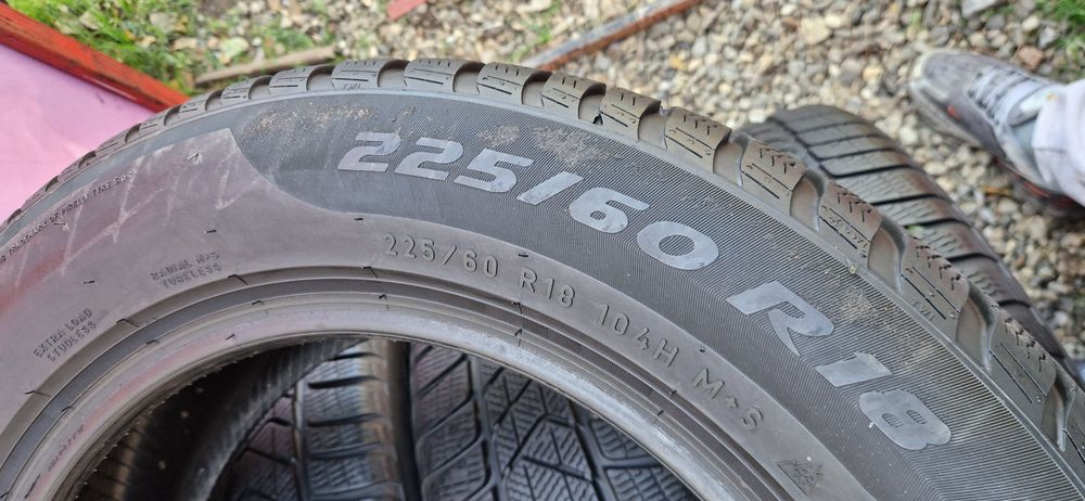 Set 4 Anvelope Pirelli 225 60 R18 M+S. Dot 2019