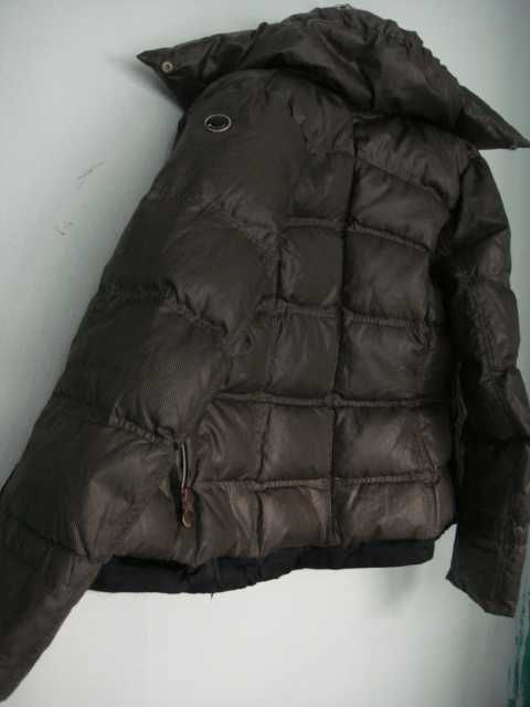 Пуховик Фирменный  Гагачий Пух Натур. 40-44р.+В подарок Второй Пуховик