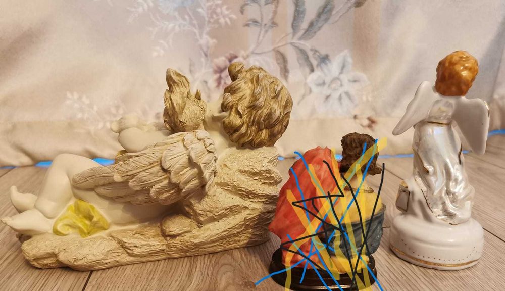 Bibelou 5 Îngeri / îngeraș împreună 70 lei