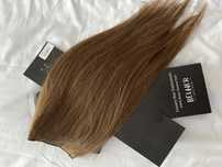 Tresă clip-ON DELUXE 45 cm- șaten natural