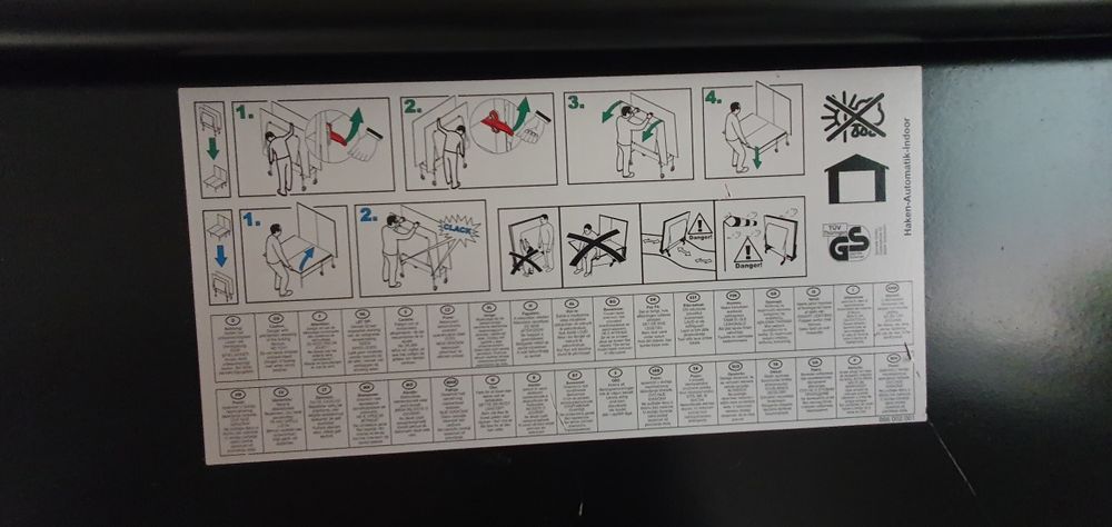 Masa ping pong Sponeta S 1-12  interior