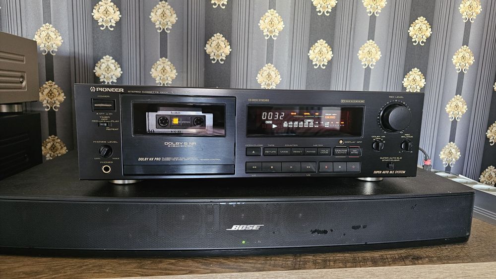 Pioneer CT-S810s deck, casetofon 3 capete