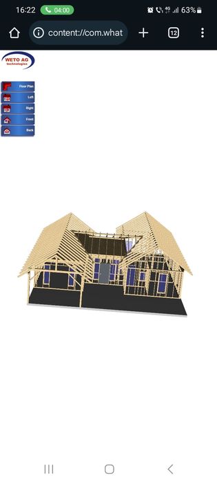 Executam acoperisuri / debitare acoperis in CNC pentru montatori