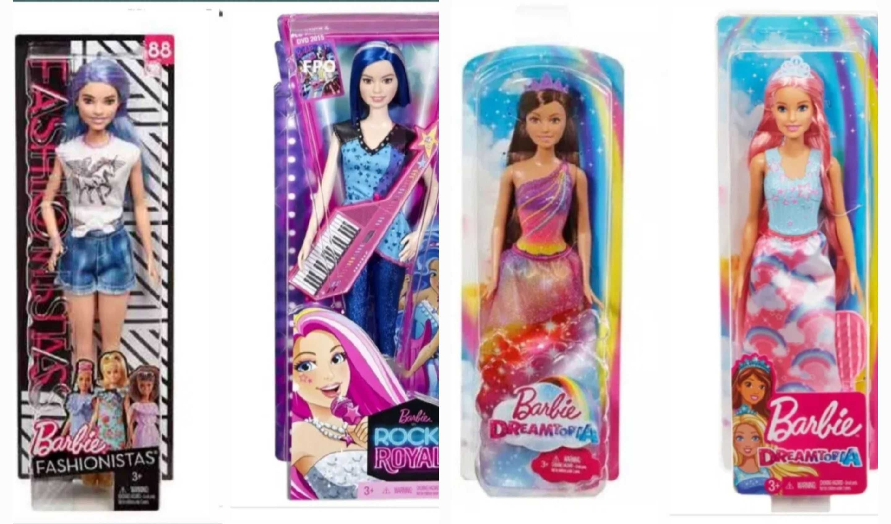 Barbie păpuși Dreamtopia rochii curcubeu /Fashionista/Belle+cadou