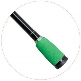 Lanseta spinning ultra-light carbon Baracuda Green Arrow 1.96 m A: 2-8