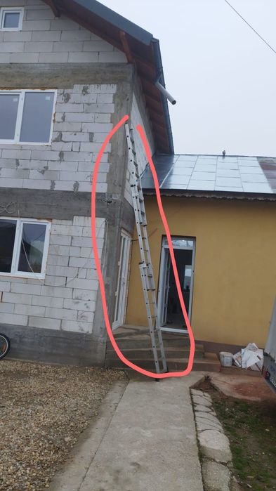 Scara aluminiu 3 tronsoane