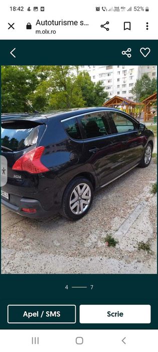 Vand Peugeot hybrid 3008,an 2012