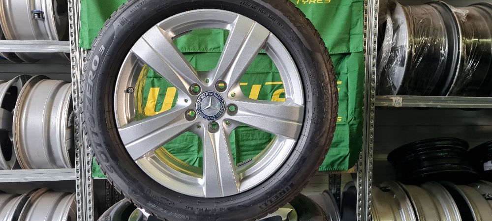 Set complet roti Iarna Mercedes Benz C Class W206  225 50 R 17 Pirelli