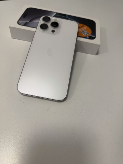 Iphone 16 Pro Max White Titanium 256