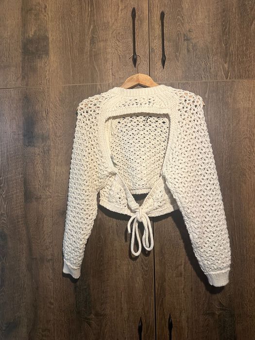 Къс пуловер от zara