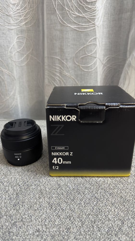 обектив Nikon Nikkor Z 40mm f/2