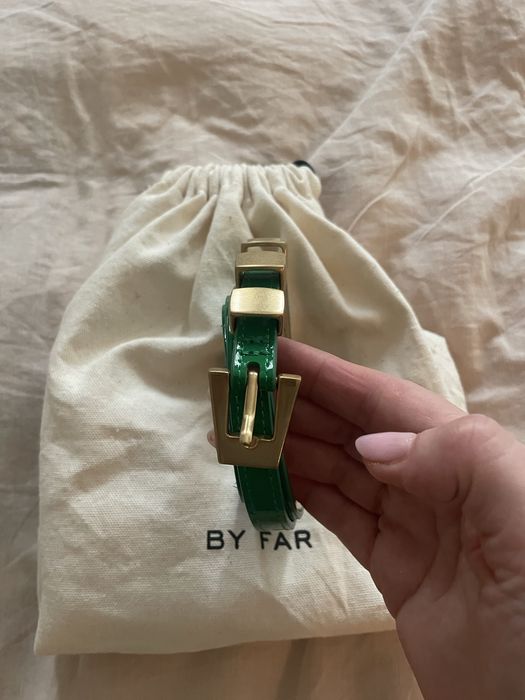 Колан By Far със златна катарама