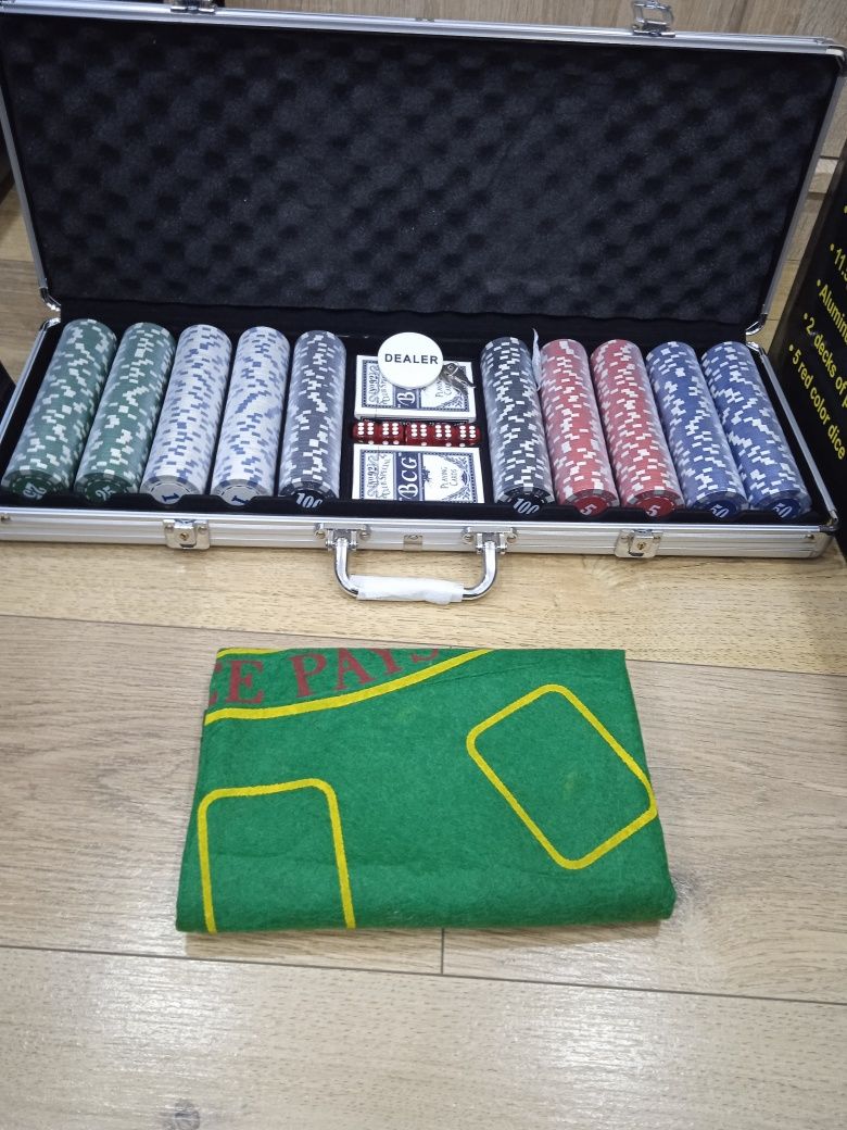 Set poker 500 jetoane