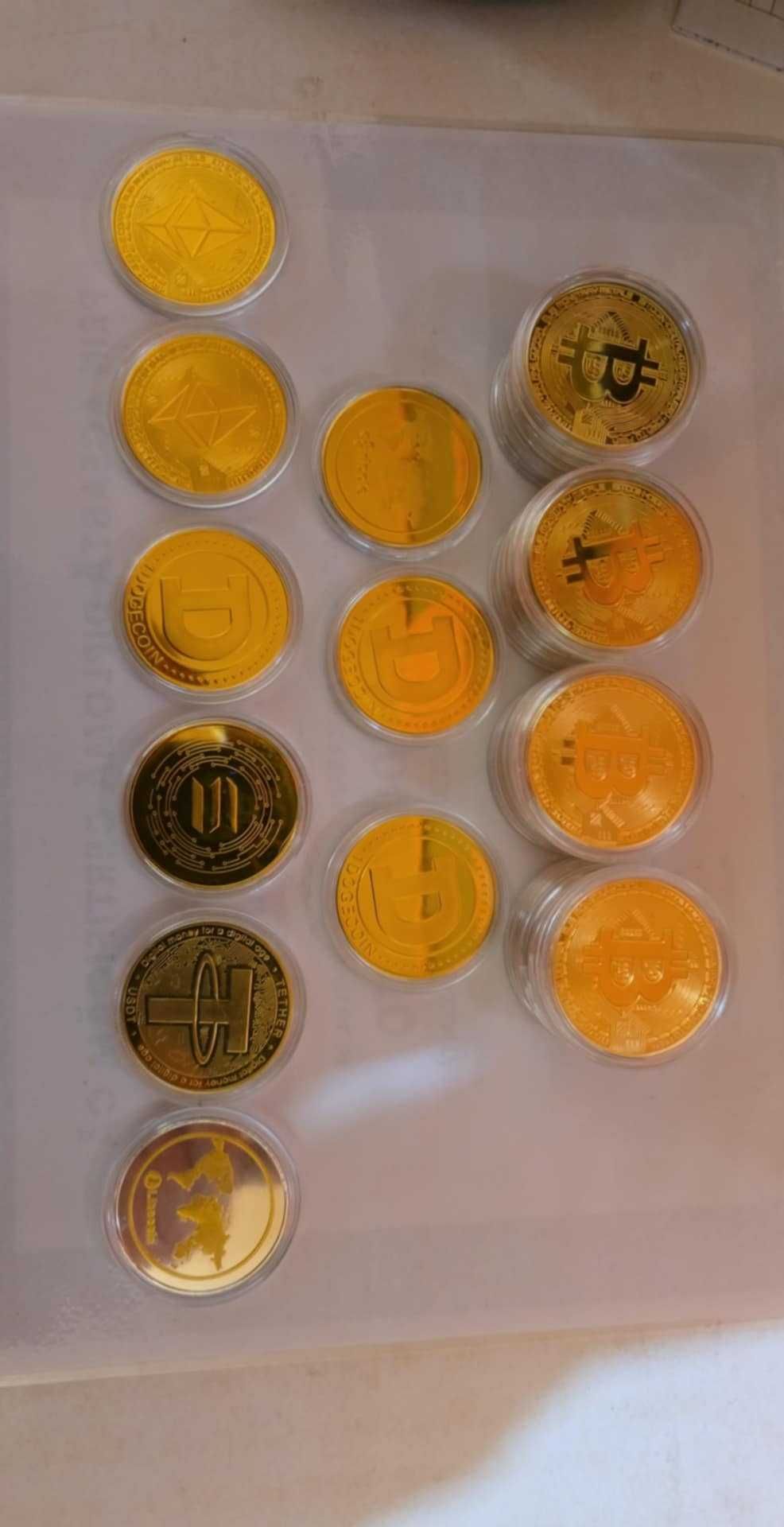 Moneda decorativa Bitcoin