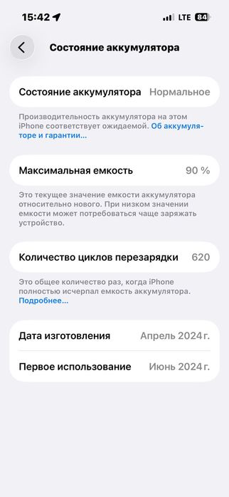 Айфон 15 в идеальном состоянии