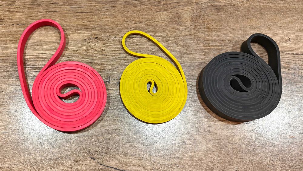 Силови ленти със съпротивление Active Gym - 6,4мм , 13мм и 22мм