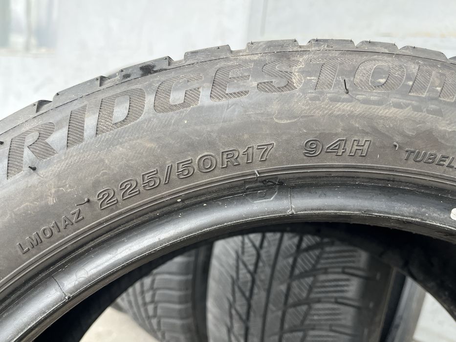 4 бр. зимни гуми 225/50/17 Bridgestone RSC 5,5 mm DOT 4316