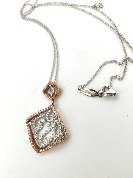 Colier 14k cu diamante Gabriel&Co 1,5ct