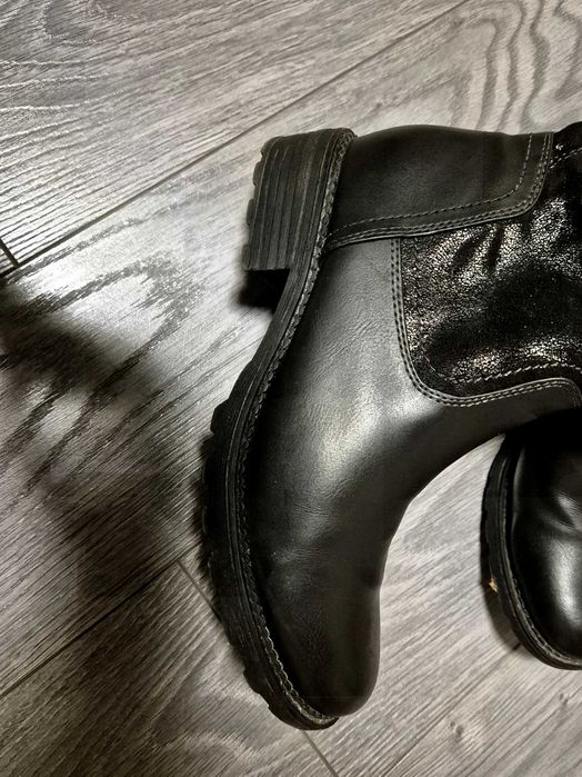 Дамски ботуши Tamaris, размер 38, естествена кожа