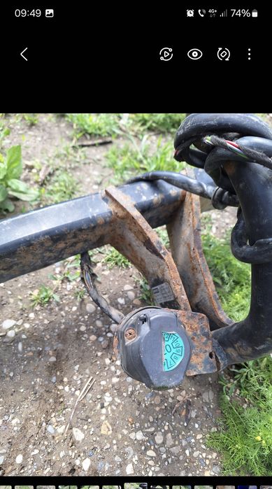 Cui carlig remorcare Renaul Scenic 1999 - 2003