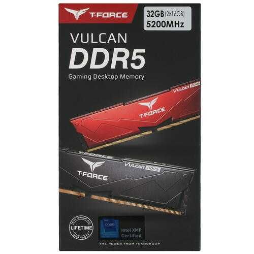 Team Group T-Force Vulcan DDR5 5200Mhz (2x16GB)