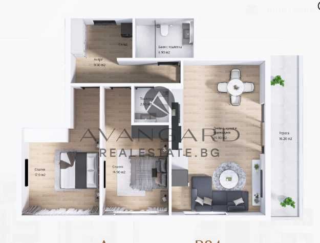 Продава се Тристаен апартамент в Пловдив, Тракия - 129 кв.м за 1450 €/кв.м - Снимка #4