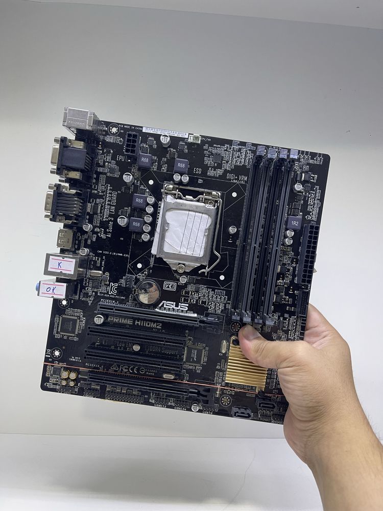 Asus Prime H110M2 Core i5-7400 DDR4 8Gb 17ta Komplekt bor